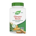 Nature's Way Ginger Root Capses 550 mg ανά κάψουλα, Digestive Comfort* Μειώνει τη Ναυτία που σχετίζεται με την κίνηση*, 1.100 mg ανά 2 κάψουλες, Μη ΓΤΟ Έργο Επαληθευμένο, Vegan, 240 Count (Packing May Vary)
