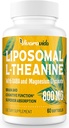 L-Theanine 800mg Supplement with GABA and Magnesium Glycinate - Natural Compound, Sleep and Relaxation (60 Softgels)