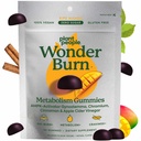 Οι άνθρωποι των φυτών WonderBurn Μεταβολισμός & Cravings Control Gummies, Zero Sugar, Ripe Mango Flavor (60 κόμης)