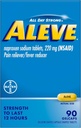 Aleve Pain Reliever & Fever Reducer Gelcaps, Νάπροξεν Νάτριο, Πονοκέφαλο και την πλάτη και το σώμα Pain Relief Medicine, για ενήλικες και παιδιά ηλικίας 12 και άνω, 90 Count