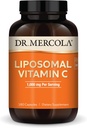 Δρ Mercola Liposomal Vitamin C, 1.000 mg ανά υπηρεσία, 90 Σερβιέτες (180 κάψουλες), Συμπλήρωμα διατροφής, Υποστηρίζει την Ανοσολογική Υγεία, Μη ΓΤΟ, NSF Πιστοποιημένο