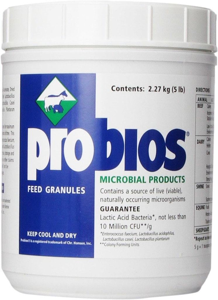 VETS PLUS Probios Τροφοδοσία κόκκων για άλογα, 5-Pound