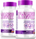 (2 Πακέτο) Ketokandies Cleanse & Detox Κάψουλες, Advanced εσωτερική υποστήριξη καθαρισμού για υγιή απώλεια βάρους, All-Φυσική φόρμουλα για καθαρισμό και Detox, Keto Kandies Pastillas Κριτικές (120 κάψουλες)