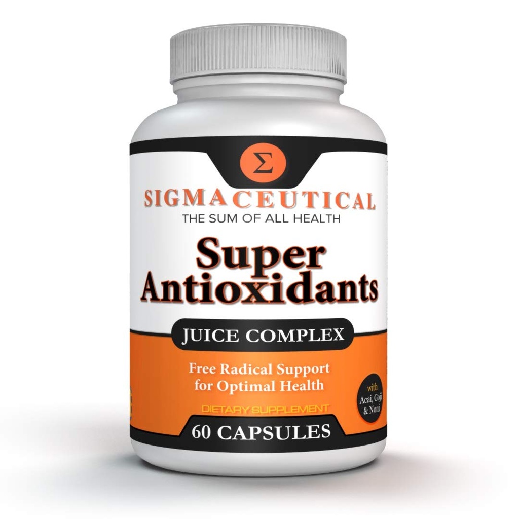 Σούπερ Αντιοξειδωτικά Κάψουλες – 6 Superfruit Blend με Goji Berry, Acai, Resveratrol για την ανοσοποιητική υποστήριξη – Υγεία του δέρματος & Καθημερινή ευεξία – 60 Count Made in USA