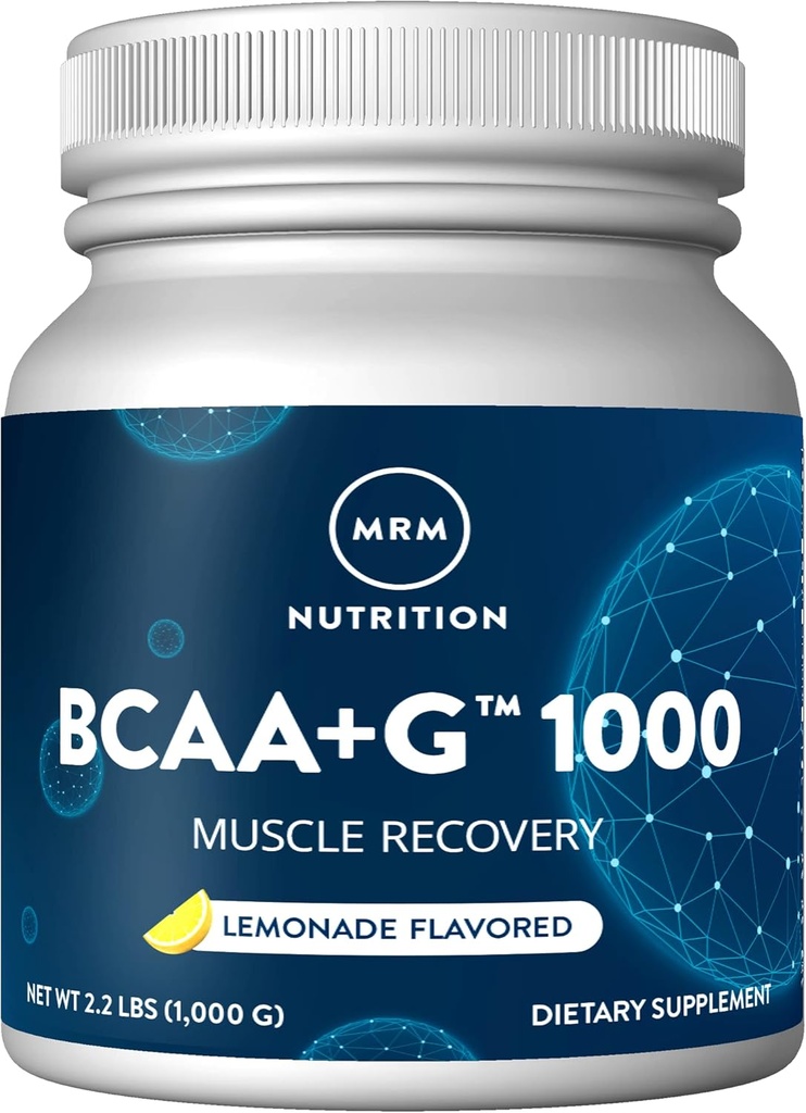 MRM BCAA+G, Λεμονάδα, 35.2-Ounce (1000g) Πλαστικό Βάζο