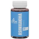 Ashwagandha Gummies with KSM-66 & Lion’s Mane Mushroom - Adaptogen Supplement with Vitamin D, Lemon Balm & Ginger, Vegan Non-GMO Gluten Free, Kosher, 30 Day Supply, 60 Count, Pack of 1