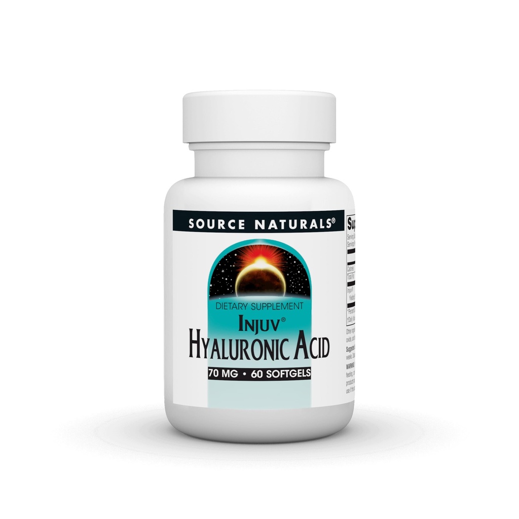 Source Naturals Hyaluronic Acid Injuv 70mg - 60 Softgels