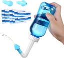 Carllg Neti Pot - Ρινική Άρδευση Πλύνετε το μπουκάλι με Sinus Rinse Salt for Adult & Kid (300ml Μπουκάλι με 30 Salt Packets)