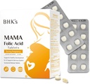 BHK's Folic Acid, Πριν από τη διάρκεια της εγκυμοσύνης, υποστηρίζει την ανάπτυξη του νευρικού συστήματος Baby, βασικές βιταμίνες για τη μαμά και το μωρό, 90 δισκία