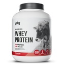 Επίπεδα Grass Fed Whey πρωτεΐνη σκόνη, χωρίς τεχνητά, 24G πρωτεΐνης, φράουλα, 5LB