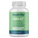Calm AF (Advanced Formula) (60 Veggie Caps) - Κλινικά Σπουδές Shoden Ashwagandha, Suntheanine L Theanine, PharmaGABA - Χωρίς Stearates - Vegan - Non GMO - Χωρίς γλουτένη - Ashwagandha & GABA Συμπληρώματα