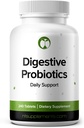 Προβιοτικά για Digestive Υγεία Υποστηρίζει Bloating & Regularity Συμπλήρωμα 240 Δισκία 3 Δισεκατομμύρια CFU (240, Digestive Probiotics)