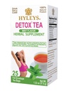 Hyleys Detox Τσάι για Καθαριότητα - Πράσινο Τσάι με Μέντα, Τζίντζερ & Φενέλ - Υποστηρίζει Digetion & Detox - 25 Τσάντες Τσάι (1 Pack)