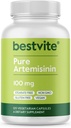 BESTVITE Artemisinin 100mg ανά καψάκιο (120 κάψουλες χορτοφάγων) - Δεν Stearates - Δεν υπάρχουν παράγοντες ροής