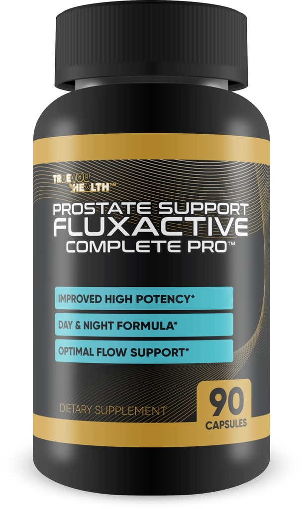 Υποστήριξη Prostate Fluxactive Complete Pro - Premium Φόρμουλα Prostate με Panax Ginseng – Προώθηση T Prostate Health for Men’s Health & Wellness - Aid Blood Flow & Stamina - Συμπληρώματα Prostate για άνδρες
