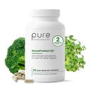 Pure Therapro Rx OncoProtect ES HIGH DOSE Sulforaphane Supplement, Made in USA | 2 Month Supply | 706 mg Patented Activated BroccoRaphanin Broccoli Seed Extract | Glucoraphanin + Myrosinase