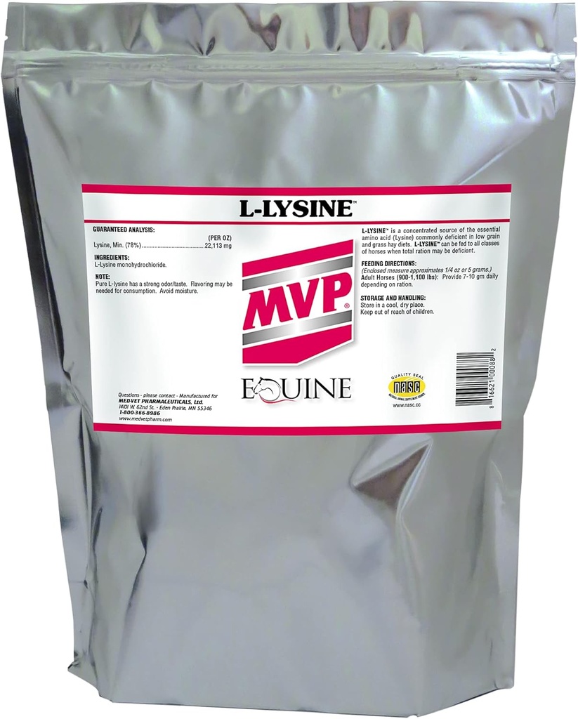 L-Lysine (5lb) για την υποστήριξη των μυών του ιπποειδούς / immune