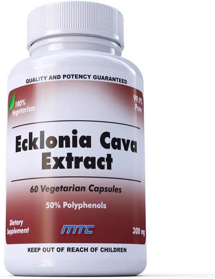 Ecklonia Cava Extract 300 mg, 50% Πολυφαινόλες, 60 Χορτοφαγικά Καπάκια, Υποστήριξη Wellness