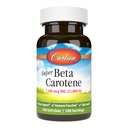 Carlson - Super Beta Carotene, 25000 IU (15 mg), Βιταμίνη Α ως Beta Carotene, Βιοδιαθέσιμη και Βιοενεργή μορφή, Όραση Υγεία, Υγιεινό δέρμα, 100 Softgels