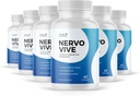 Nervovive Nerve Support Supplement - Advanced Formula Nerve Health Supplements, All Natural Poent Supplement, Maximum Strength for Συνολική Υγεία και Ευεξία - 60 Κάψουλες, 6 Μήνες Προσφορά