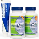 HemRid Plus, Ultra, και 5% Lidocaine Cream Bundle – Φυτικά αιμορροΐδια Συμπληρώματα και Κρέμα Μέγιστης Δύναμης για τη Φροντίδα Αιμορροϊδών – Τριπλή Δράση Ανακούφιση για Εσωτερικά και Εξωτερικά Αιμορραγοειδή