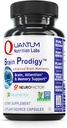Quantum Nutrition Labs Brain Prodigy - Συμπληρώματα εγκεφάλου για τη μνήμη και εστίαση, συμπλήρωμα εστίασης, βιταμίνη για τη συγκέντρωση και τη μνήμη Υποστήριξη για ενήλικες, για άνδρες και γυναίκες - 120 κάψουλες χορτοφάγων
