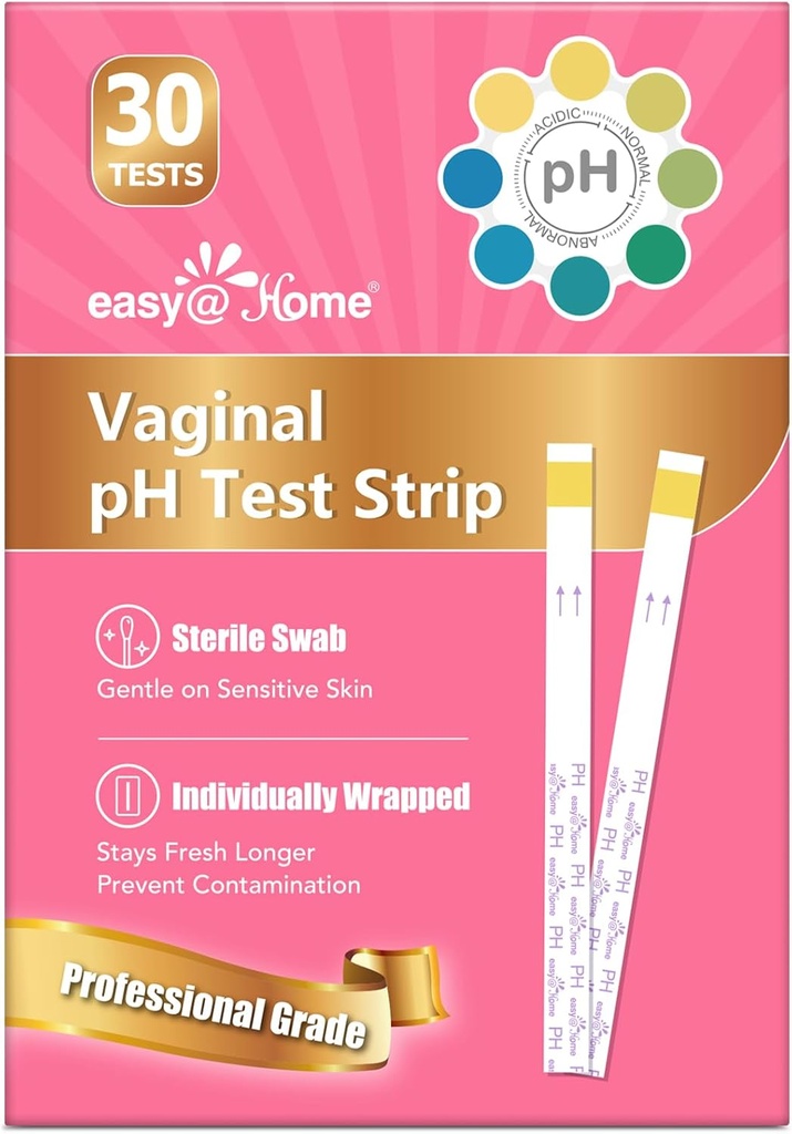 Easy@Home Κολπικό pH δοκιμής -30 ταινίες 