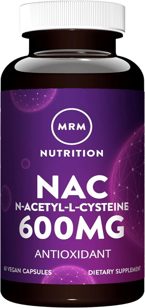MRM Διατροφή N-Acetyl-Cysteine (NAC) 600mg 