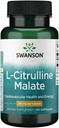 Swanson L-Citrulline Malate - Amino Acid Supplement Promotion Energy Production & Healthy Blood Circulation - Natural Formula Supporting Συνολική ευεξία - (60 κάψουλες, 750mg έκαστος)
