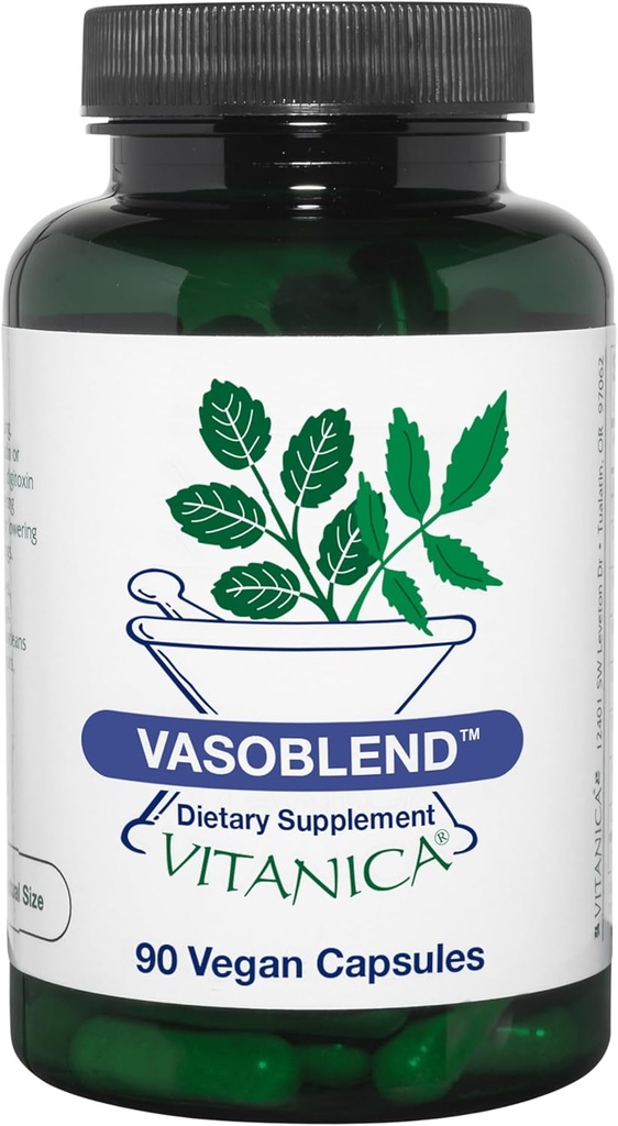 Vitanica VasoBlend, Καρδιαγγειακή Υποστήριξη, Vegan, 90 Κάψουλες