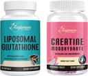 Liposomal Glutathione 1 Συσκευασία & Creatine Monohydrate 1 Συσκευασία