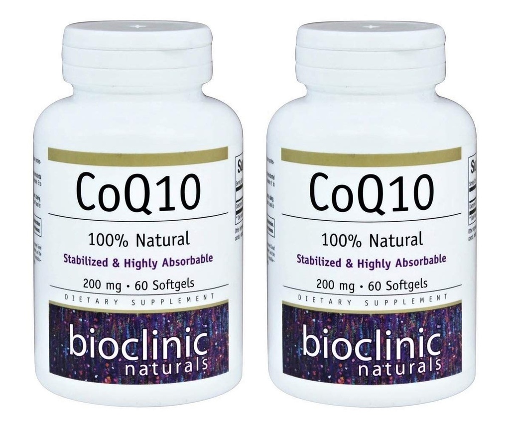 CoQ10 200mg 60 Softgels (συσκευασία των 2)