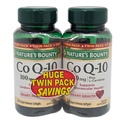 Nature's Bounty CoQ10 100mg Twin Pack, 60 Count, 2 Pack