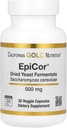 California Gold Nutrition EpiCor®, Αποξηραμένο ζυμάρι, 500 mg, 30 κάψουλες λαχανικών