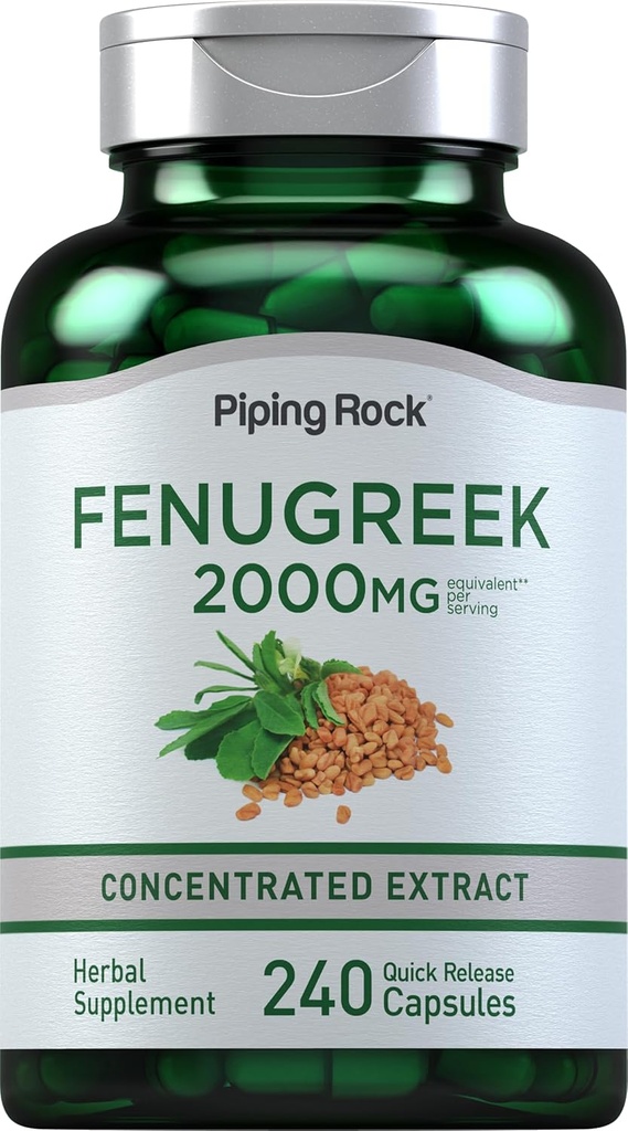 Κάψουλες Piping Rock Fenugreek 