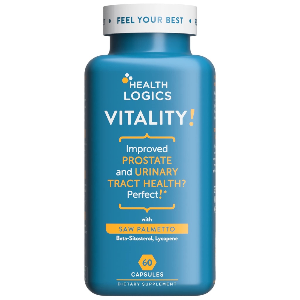 Υγεία Λογική Ζωτικότητα! Prostate Health Formula-με Saw Palmetto, Phytosterols, Lycope, κολοκύθα, Stinging Nattle-Supports Prostate και ούρα Υγεία