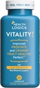 Health Logics Vitality! Prostate Health Formula-with Saw Palmetto, Phytosterols, Lycopene, Pumpkin, Stinging Nettle-Supports Prostate and Urinary Health