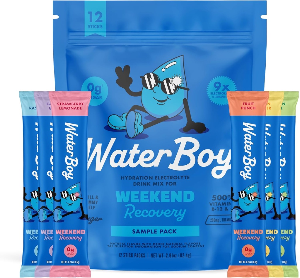 Waterboy Weekend Recovery Text Pack 