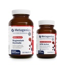 Metagenics Relief Duo - Μαγνήσιο Γλυκινικό & SPM Ενεργό - 120 Δισκία Μαγνησίου Γλυκινικό για την υποστήριξη του νευρικού συστήματος - 60 Softgels του SPM Ενεργό για την ανακούφιση κοινής άνεσης & μικρής δυσφορίας