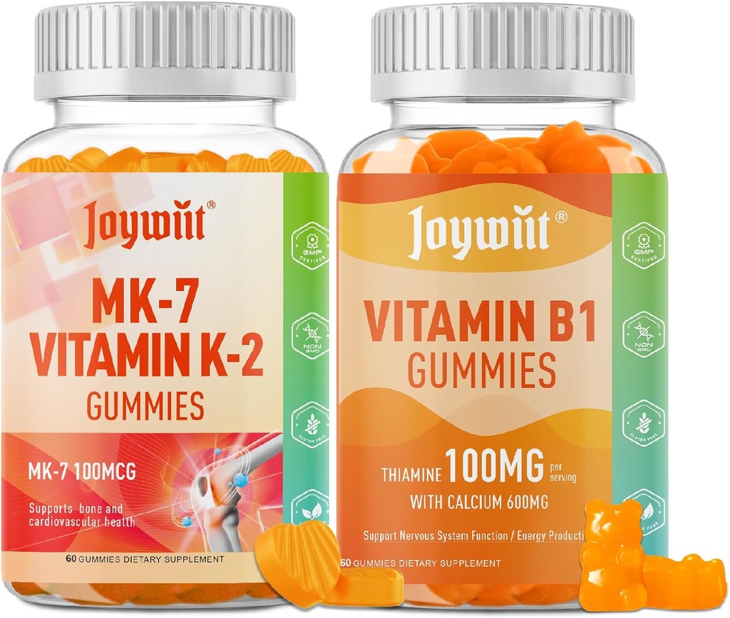 Βιταμίνη B1 Gummies και Βιταμίνη K2 MK7 Gummies