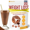 Αντικατάσταση γεύματος Shake για γυναίκες με γεύση σοκολάτας, Keto Friendly, Kosher Protein Powder, Pre & Probiotics for Easy Digestion, No Sucralose included, 16,9 Oz