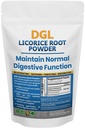 DGL Licorice συμπλήρωμα: Υποστηρίζει Digestive Υγεία, υποστήριξη Gut Lining, DGL σκόνη για την ευεξία, Licorice Root Extract σκόνη, 140 σερβ.