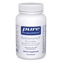 Pure Encapsulations PureGenomics B-Complex - Ευρεία Spectrum B Βιταμίνη Υποστήριξη για τη Γενετική Έκφραση, Κυτταρική Λειτουργία, Παραγωγή ορμονών & Μεταβολισμός Ενέργειας* - με Βιταμίνη B12 & B6-120 Κάψουλες