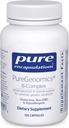 Pure Encapsulations PureGenomics B-Complex - Broad Spectrum B Vitamin Support for Genetic Expression, Cellular Function, Hormone Production & Energy Metabolism* - with Vitamin B12 & B6-120 Capsules