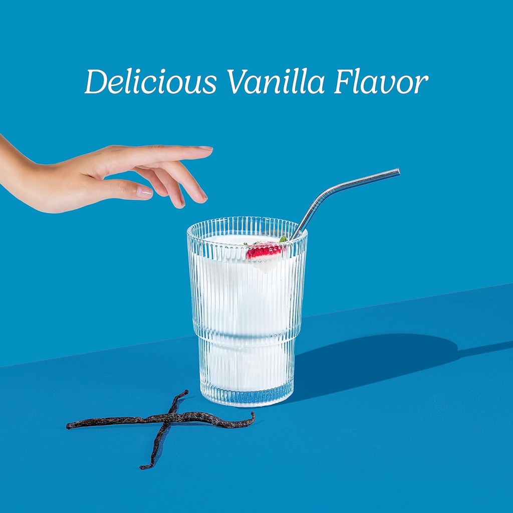 Βανίλια πρωτεΐνη ορού γάλακτος, Premium σκόνη πρωτεΐνης ορού γάλακτος, 25g πρωτεΐνης ανά υπηρεσία, υποστηρίζει Lean μυών, προωθεί το αίσθημα της κορεσμού, 30 υπηρεσίες ανά εμπορευματοκιβώτιο, χορτοφάγους