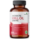 Futurebiotics Antarctic Krill Oil 2000mg με Ασταξανθίνη, Omega-3s EPA, DHA και φωσφολιπίδια - 100% Pure Premium Krill Oil Heavy Metal Tested, Non GMO – 250 Softgels