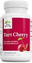 Terry Φυσικά Tart Cherry - Αντιοξειδωτικό συμπλήρωμα για την υποστήριξη της υγιούς ισορροπίας ουρικού οξέος & κοινή υγεία - Συμπλήρωμα διατροφής - Συμπλήρωμα διατροφής για την αποκατάσταση βοήθειας μετά την άσκηση - 120 κάψουλες