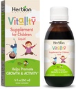 HERBION Naturals Vitality Supplement for Children, Promotes Growth and Appetite, Relieves Fatigue, Improves Mental & Physical Performance, for Kids 1 Year & Above, 5 Fl Oz (Pack of 1)