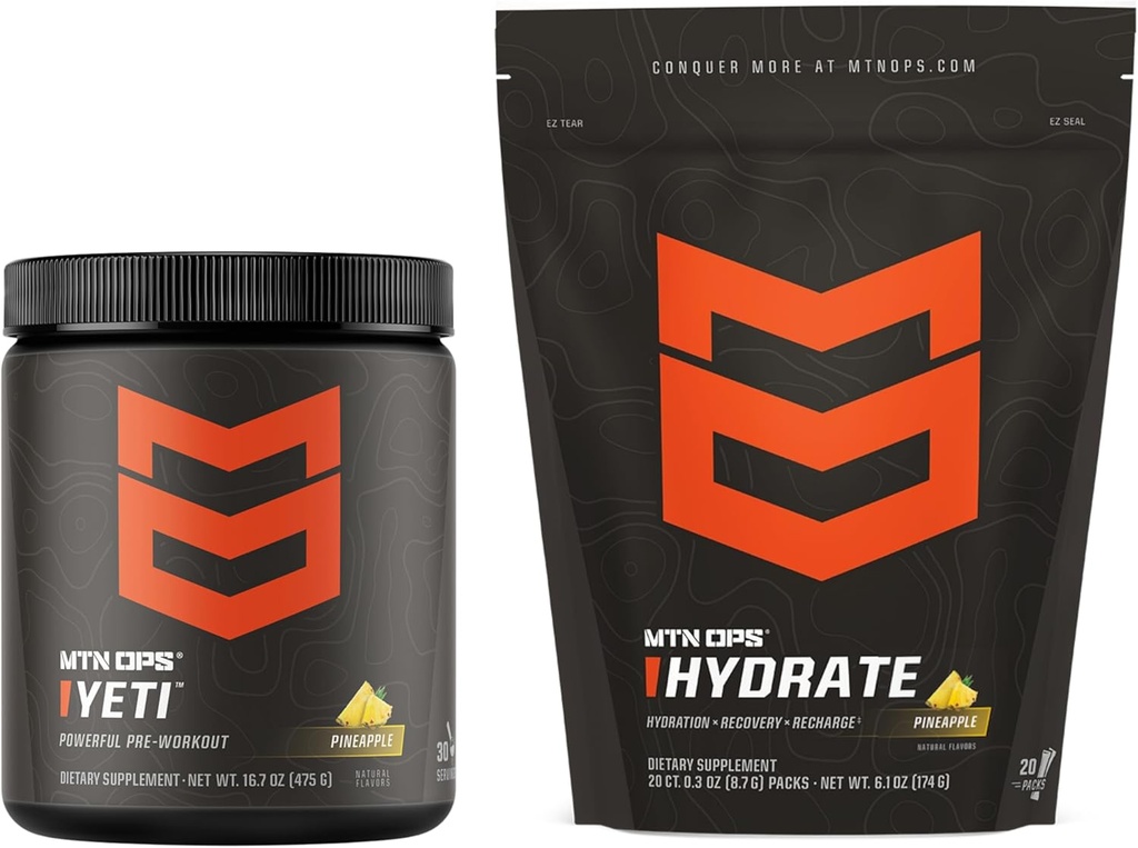 MTN OPS Yeti Pineapple + Hydrate Pineapple Bundle
