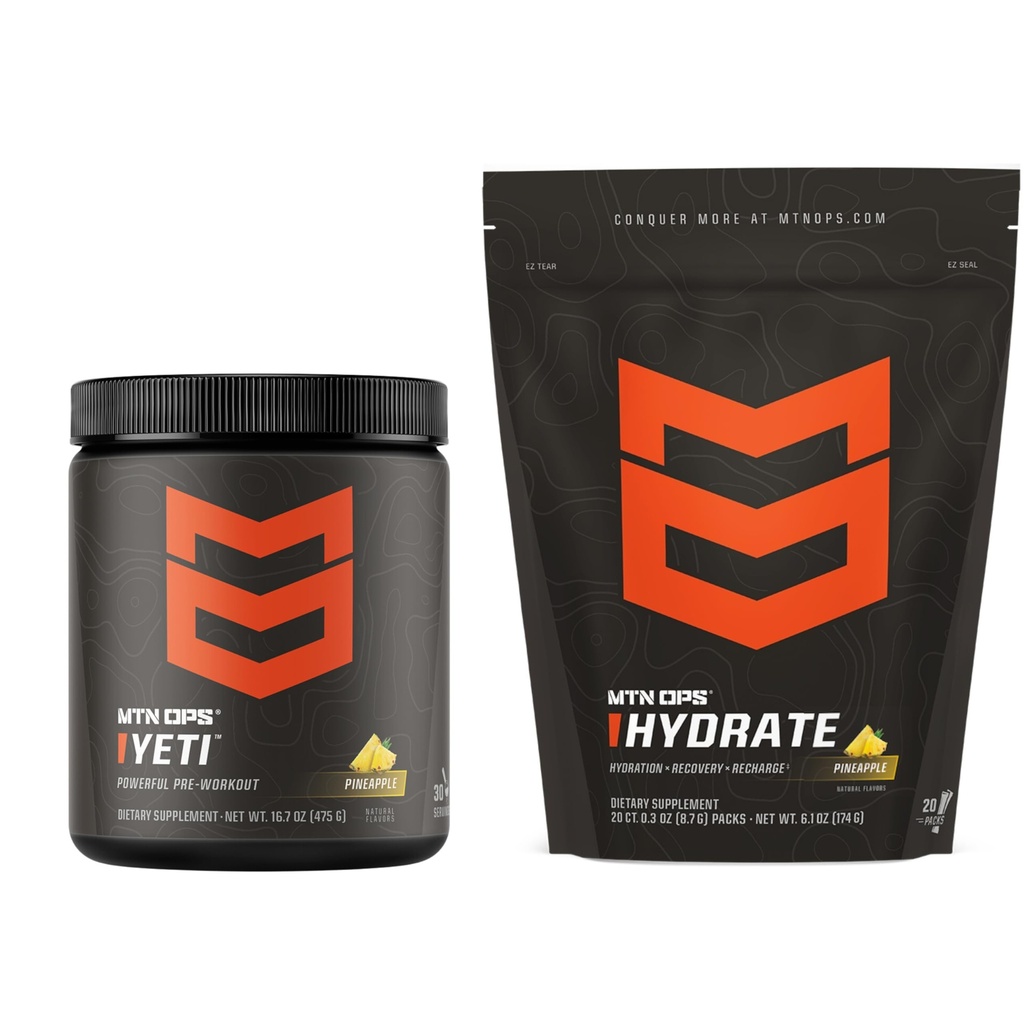 MTN OPS Yeti Pineapple + Hydrate Pineapple Bundle